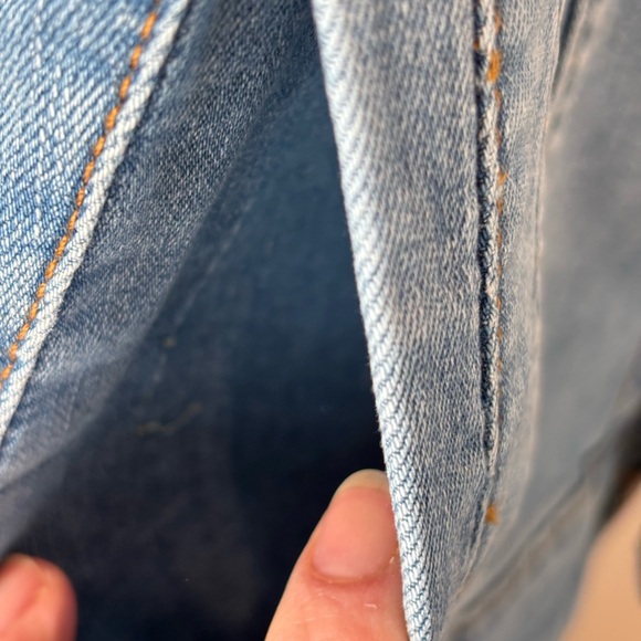 NWT Zadig & Voltaire Blue Jean Jacket with Gold 'Rock' Design - S - Picture 11 of 14